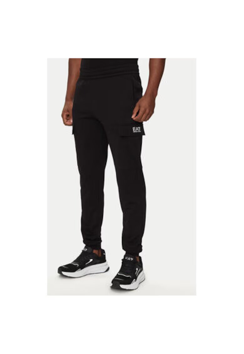EA7 Pantaloni barbati - Emporio Armani 304286605 - Bumbac - 2XL INTL - Negru