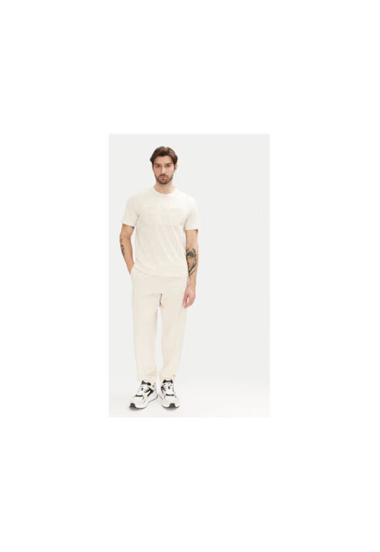 EA7 Pantaloni de trening barbati Emporio Armani - 7M000154 AF10432 - Bumbac - Ecru - Ecru