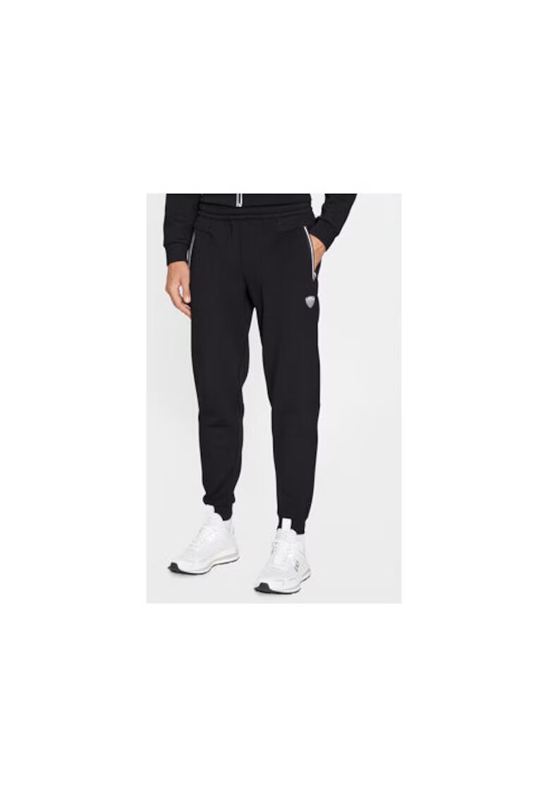 EA7 Pantaloni de trening barbati Emporio Armani - 8NPP63 PJ4EZ - Poliester/Viscoza - 3XL INTL - Negru