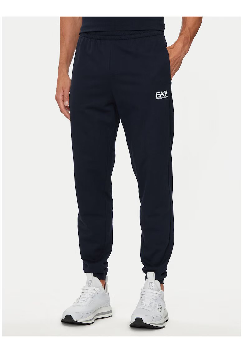 EA7 Pantaloni de trening barbati Emporio Armani - 8NPP66 PJVRZ - Bleumarin
