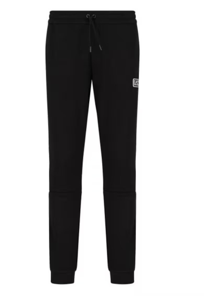 EA7 Pantaloni de trening cu detaliu logo -