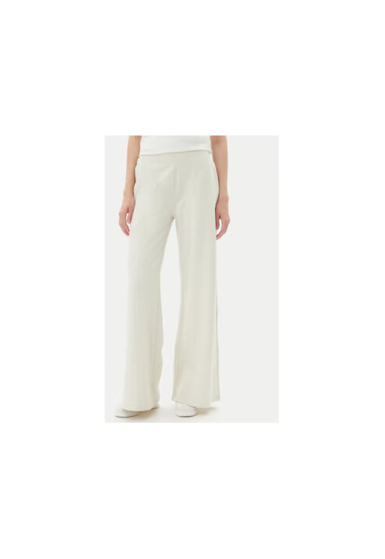 EA7 Pantaloni de trening dama Emporio Armani - 7W000083 AF13135 - Bumbac/Elastan - Bej - Bej