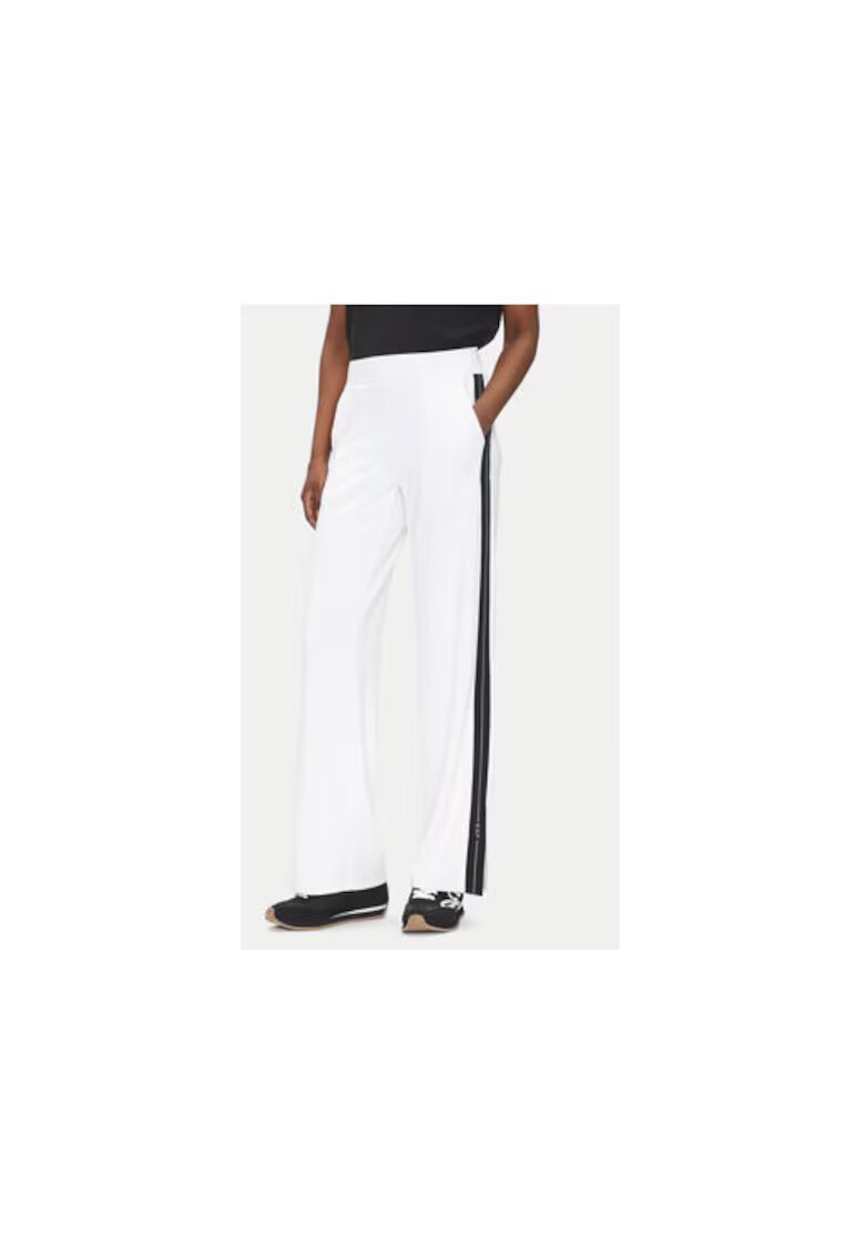 EA7 Pantaloni de trening dama Emporio Armani - 7W000174 AF12643 - Modal/Poliester - Alb - Alb