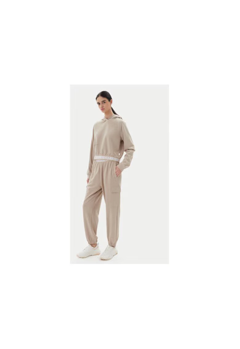 EA7 Pantaloni de trening dama Emporio Armani - 7W000282 AF12501 - Bej