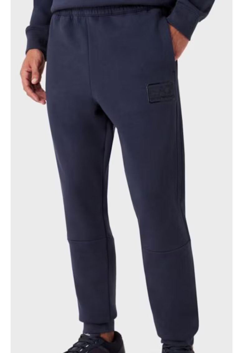 EA7 Pantaloni de trening din amestec de bumbac -