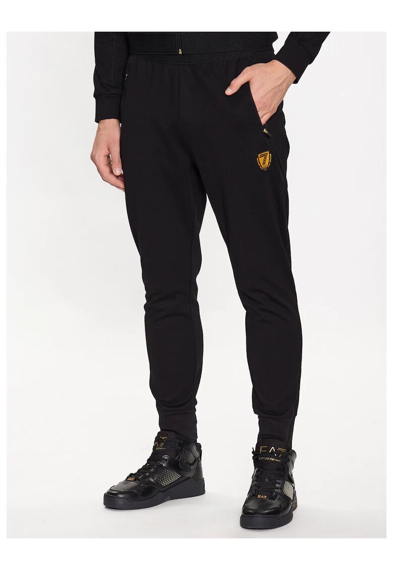 EA7 Pantaloni de trening Emporio Armani pentru barbati - Negru
