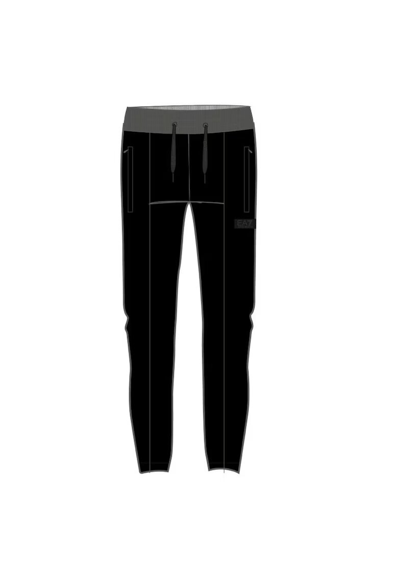 EA7 Pantaloni pentru Barbati - m pants fz co pl - 6DPP68-PJODZ-1200 - Negru - Negru
