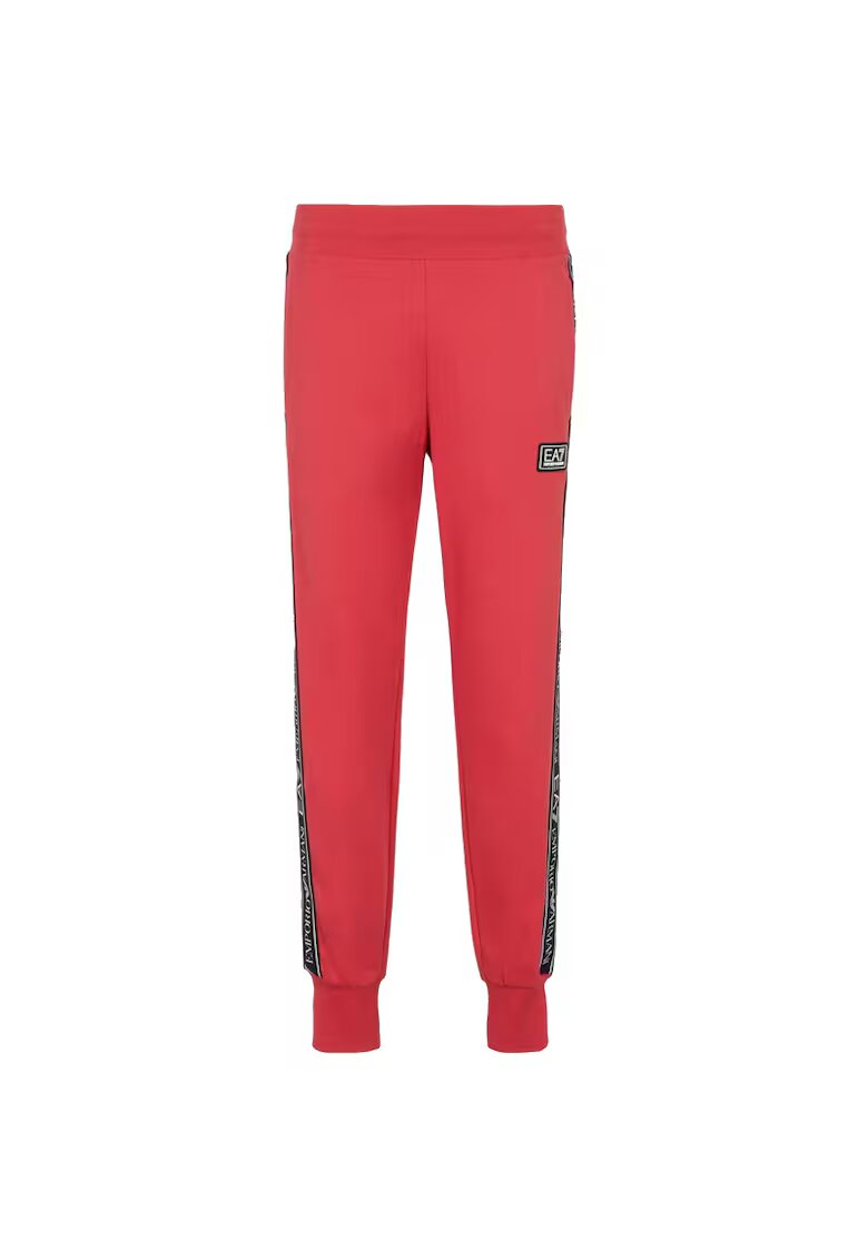 EA7 Pantaloni pentru Barbati - m tape pants ch coft - 6RPP54-PJ05Z-1462 - Rosu - Rosu