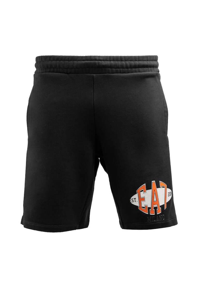 EA7 Pantaloni pentru Barbati - u shorts ⊜since⊝ - 3DUS04-PJURZ-1200 - XL INTL - Negru