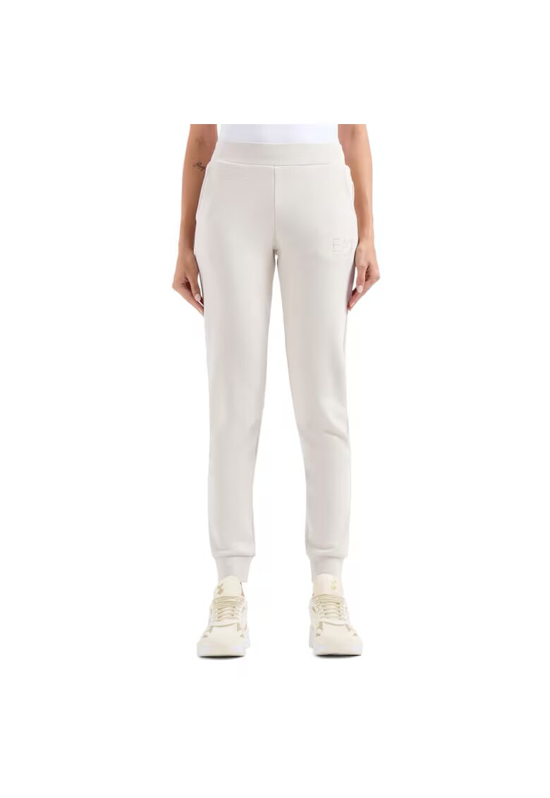 EA7 Pantaloni pentru Femei - w pants ch fancy strass - 3DTP68-TJSYZ-1938 - Gri - Gri