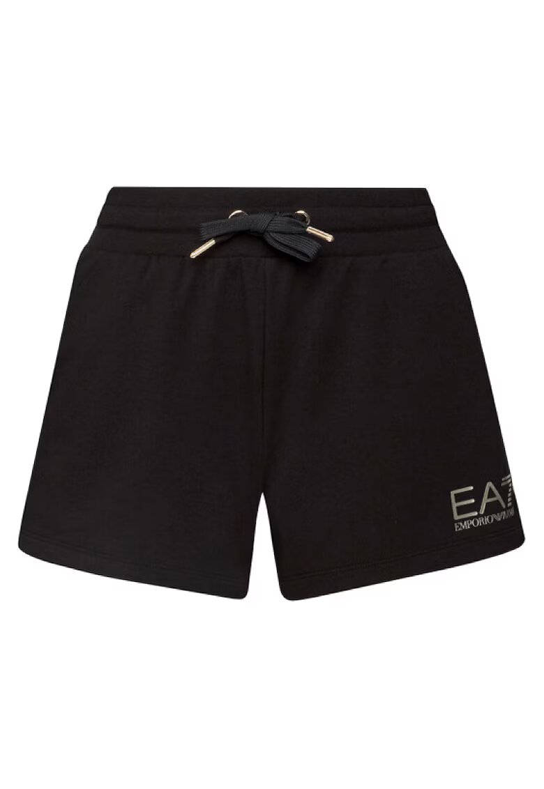 EA7 Pantaloni pentru Femei - w shorts - 3DTS51-TJTXZ-0200 - Negru - Negru