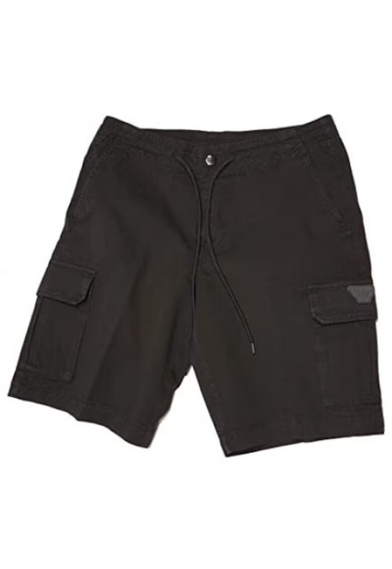 EA7 Pantaloni scurti cargo cu snur de ajustare -