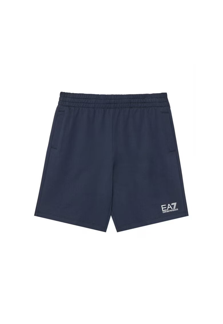 EA7 Pantaloni scurți copii - Emporio Armani - granat - Bleumarin