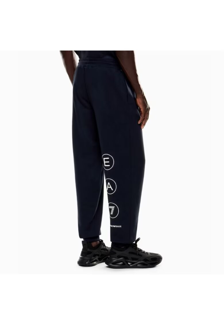 EA7 Pantaloni TRAIN LOGO SERIES M PANTS CH WRITINGS-7M000979-AF17787-UB102