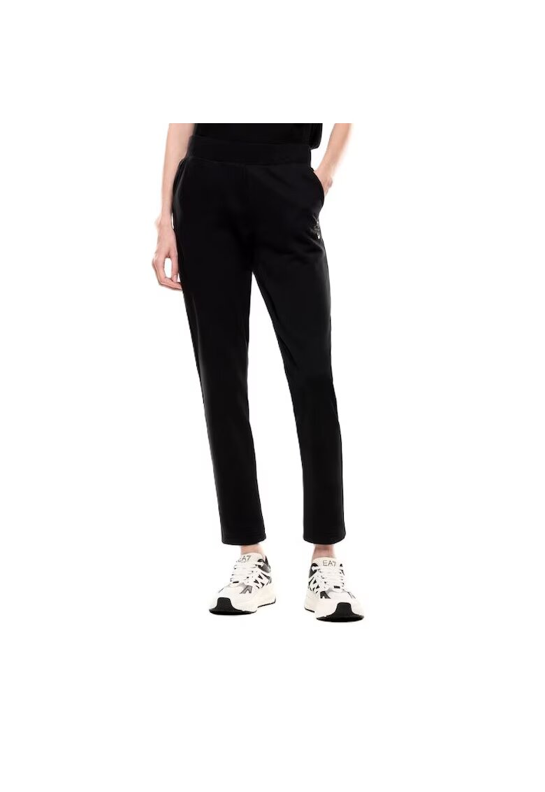 EA7 Pantaloni TRAIN LOGO SERIES W PANTS CRYSTAL-7W000543-AF16442-UC001