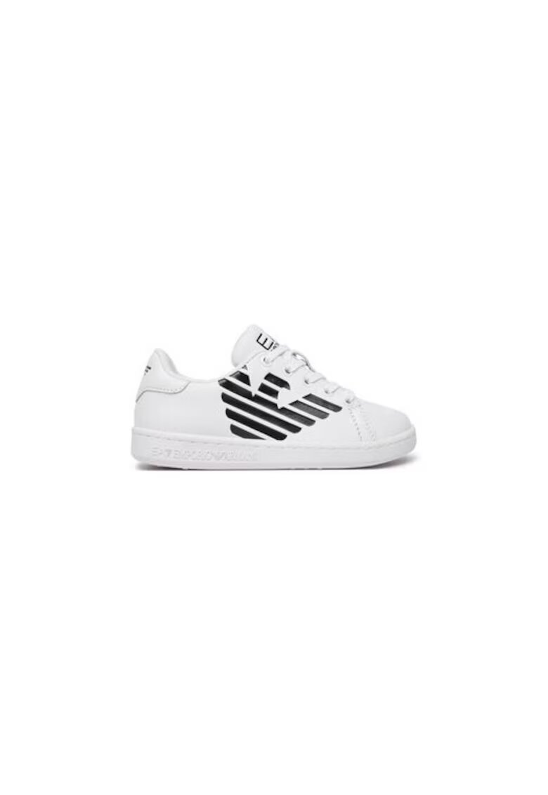 EA7 Pantofi sport baieti Emporio Armani 304462429 - Piele ecologica - Alb - Alb