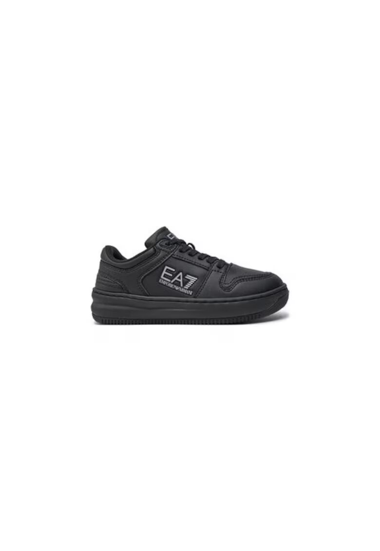 EA7 Pantofi sport baieti Emporio Armani 304462566 - Piele ecologica - Negru - Negru