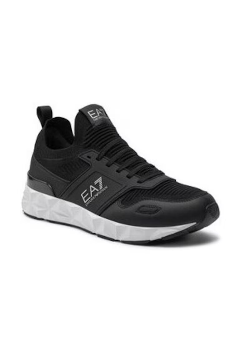 EA7 Pantofi sport barbati Emporio Armani 303545260 - Textil - Negru - Negru