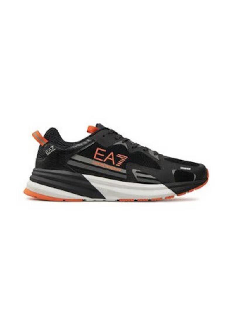 EA7 Pantofi sport barbati Emporio Armani 304466229 - Textil - Negru - Negru