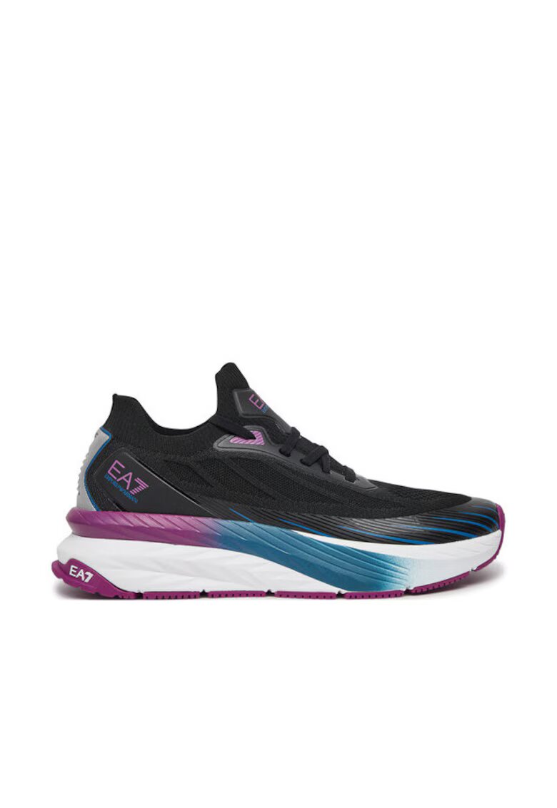 EA7 Pantofi sport barbati Emporio Armani 304466366 - Textil - Negru - Negru