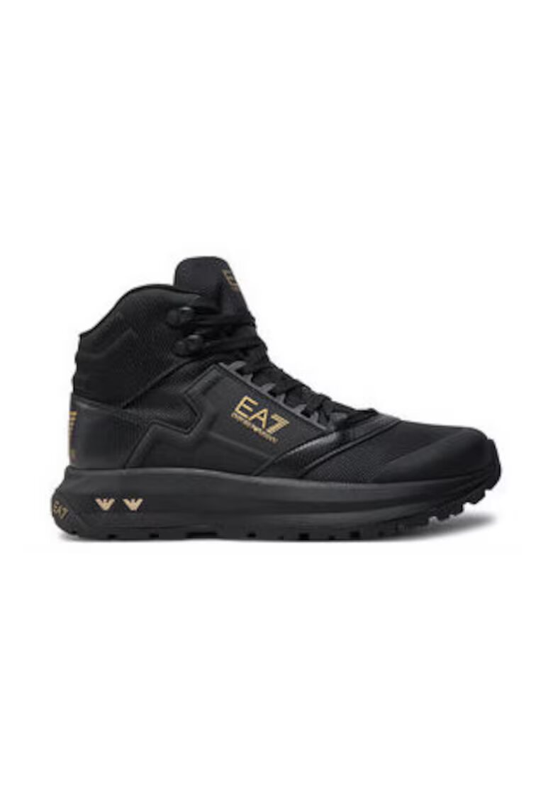 EA7 Pantofi sport barbati Emporio Armani 304466892 - Textil - Negru - Negru