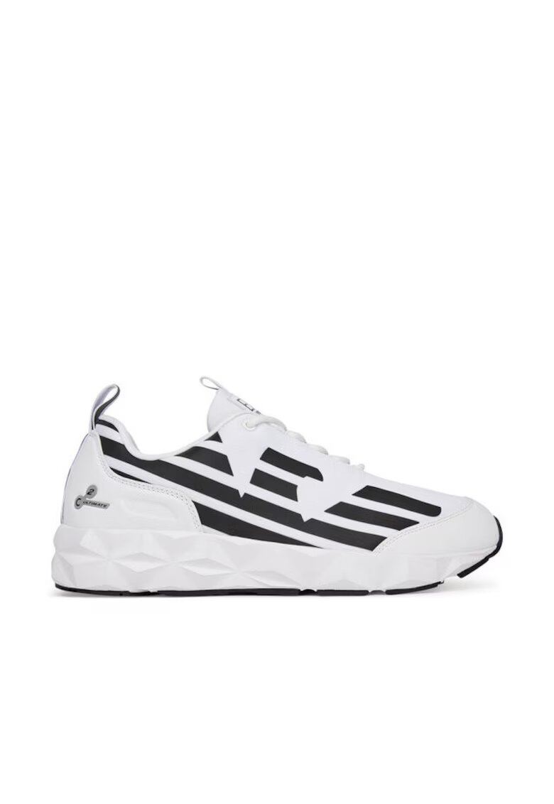 EA7 Pantofi sport barbati Emporio Armani alb - Alb