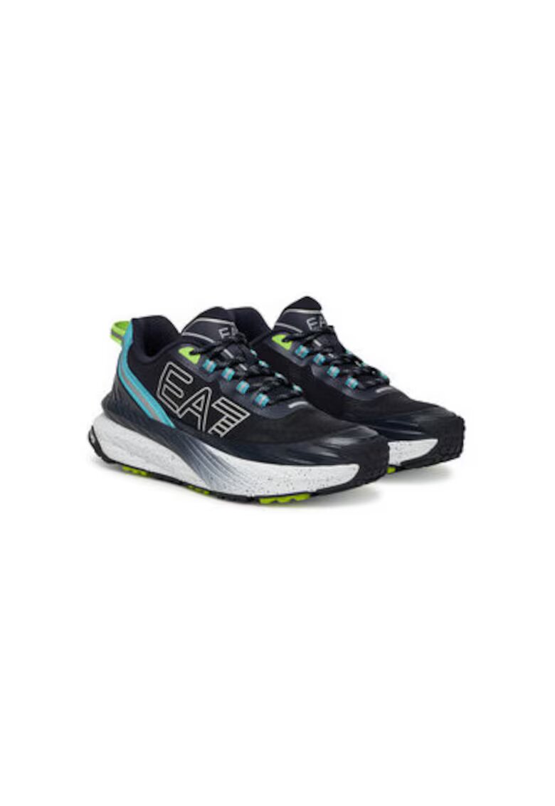 EA7 Pantofi sport barbati Textil Bleumarin - Bleumarin