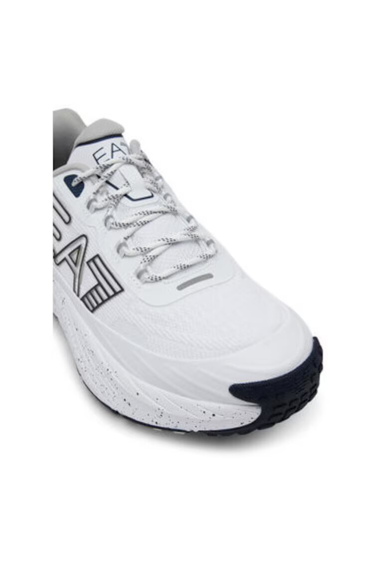 EA7 Pantofi sport barbati - X8X177 XK381 - Emporio Armani - Textil - Alb - Alb