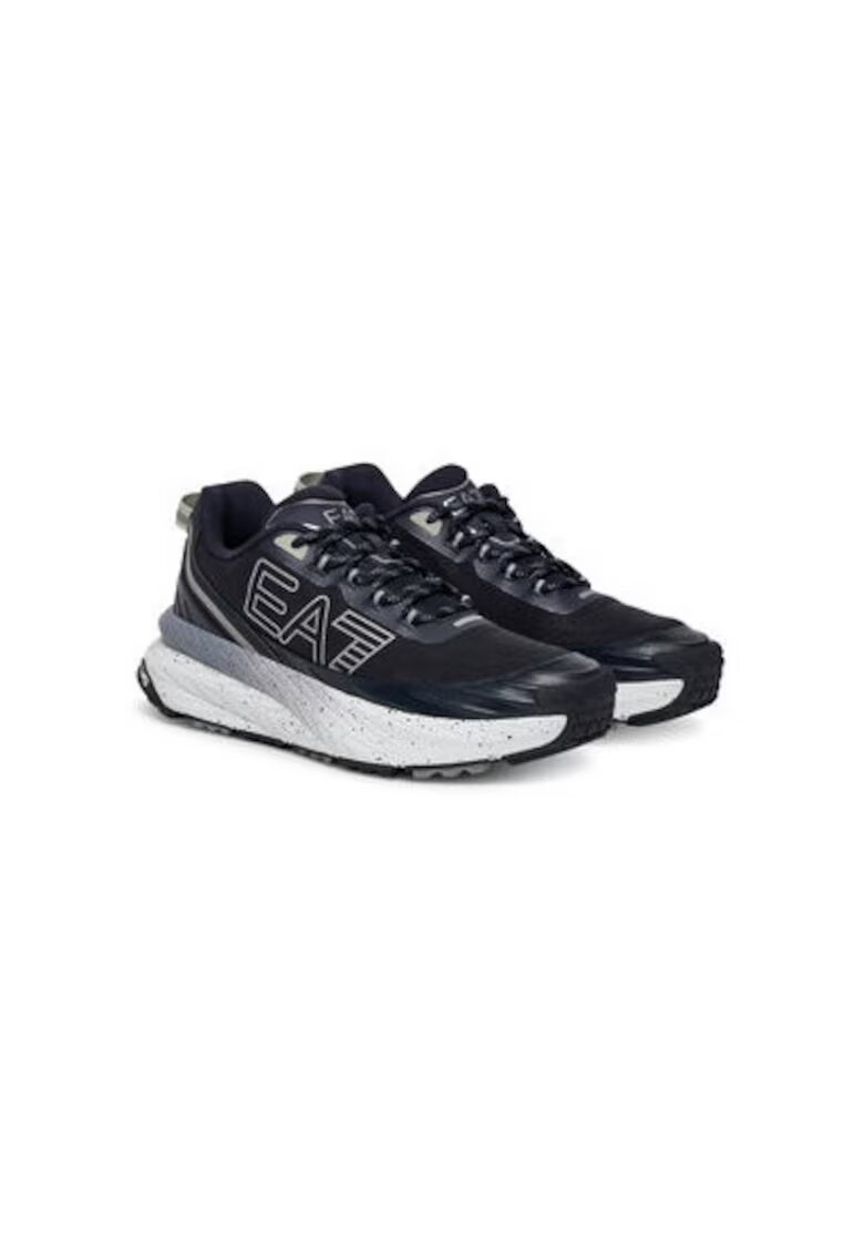 EA7 Pantofi sport barbati - X8X177 XK381 - Emporio Armani - Textil - Bleumarin - Bleumarin