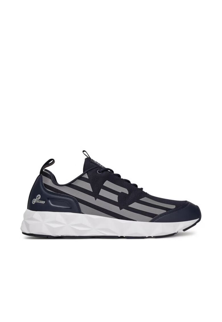EA7 Pantofi sport barbati - X8X217 XK433 - Emporio Armani - Textil - Albastru
