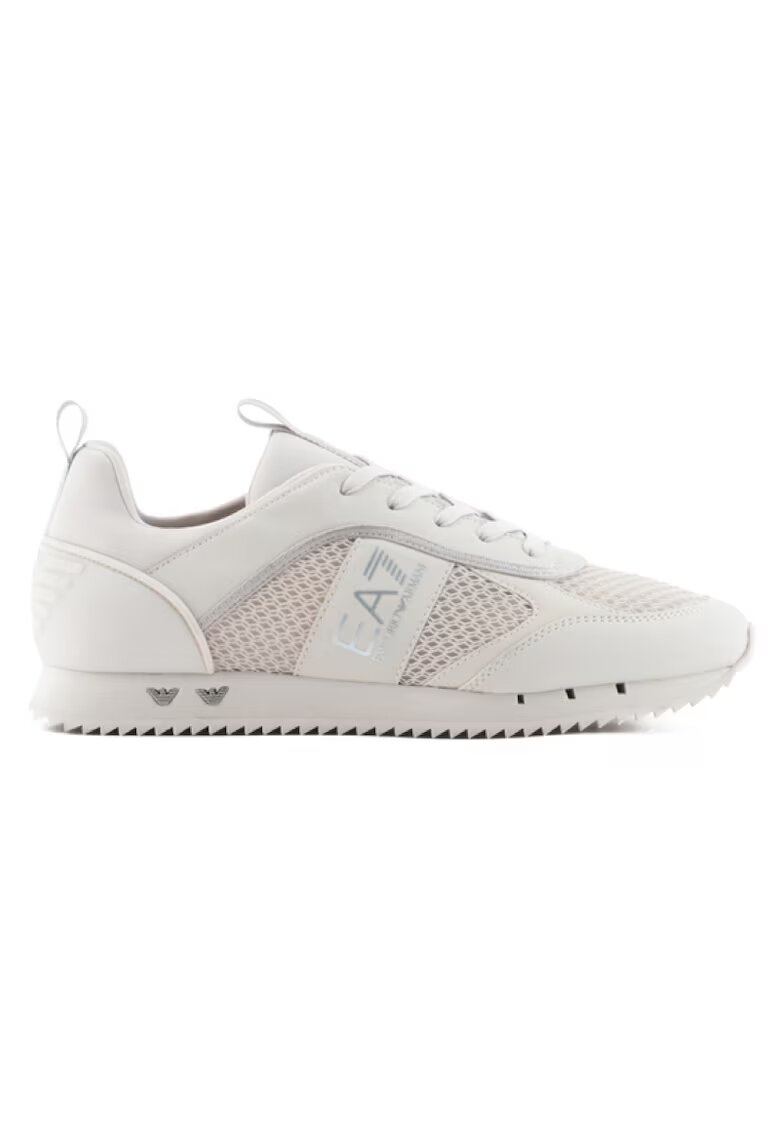 EA7 Pantofi Sport Black White laceS-X8X027-XK050-S856