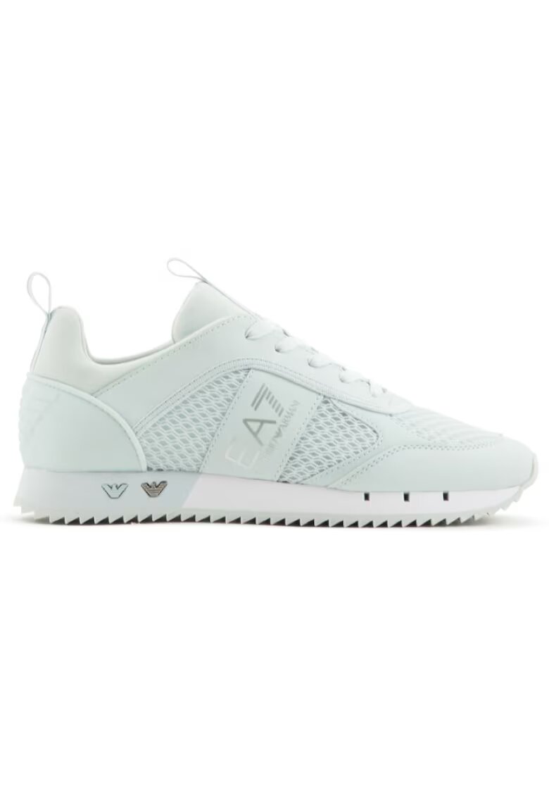 EA7 Pantofi Sport Black White laceS-X8X027-XK050-T530