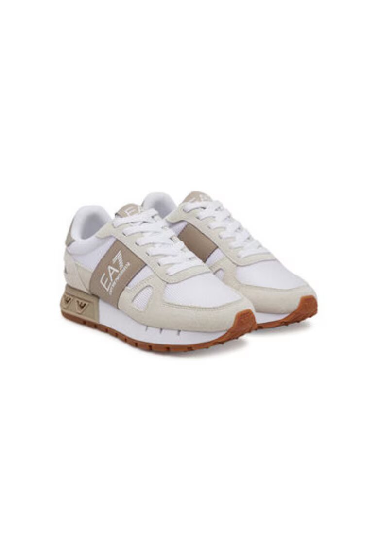 EA7 Pantofi sport dama - X8X151 XK354 - Emporio Armani - Textil - Alb