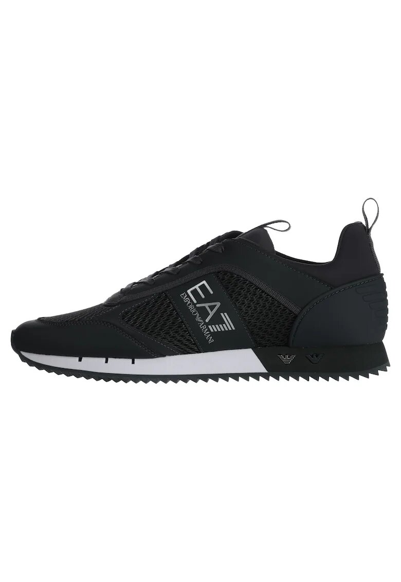EA7 Pantofi sport Emporio Armani Black&White Laces X8X027XK0500U455