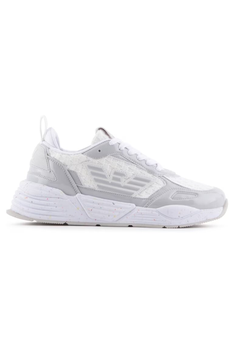 EA7 Pantofi sport pentru Femei - Ace Runner Recycle - X8X128-XK306-S322 - Alb - Alb