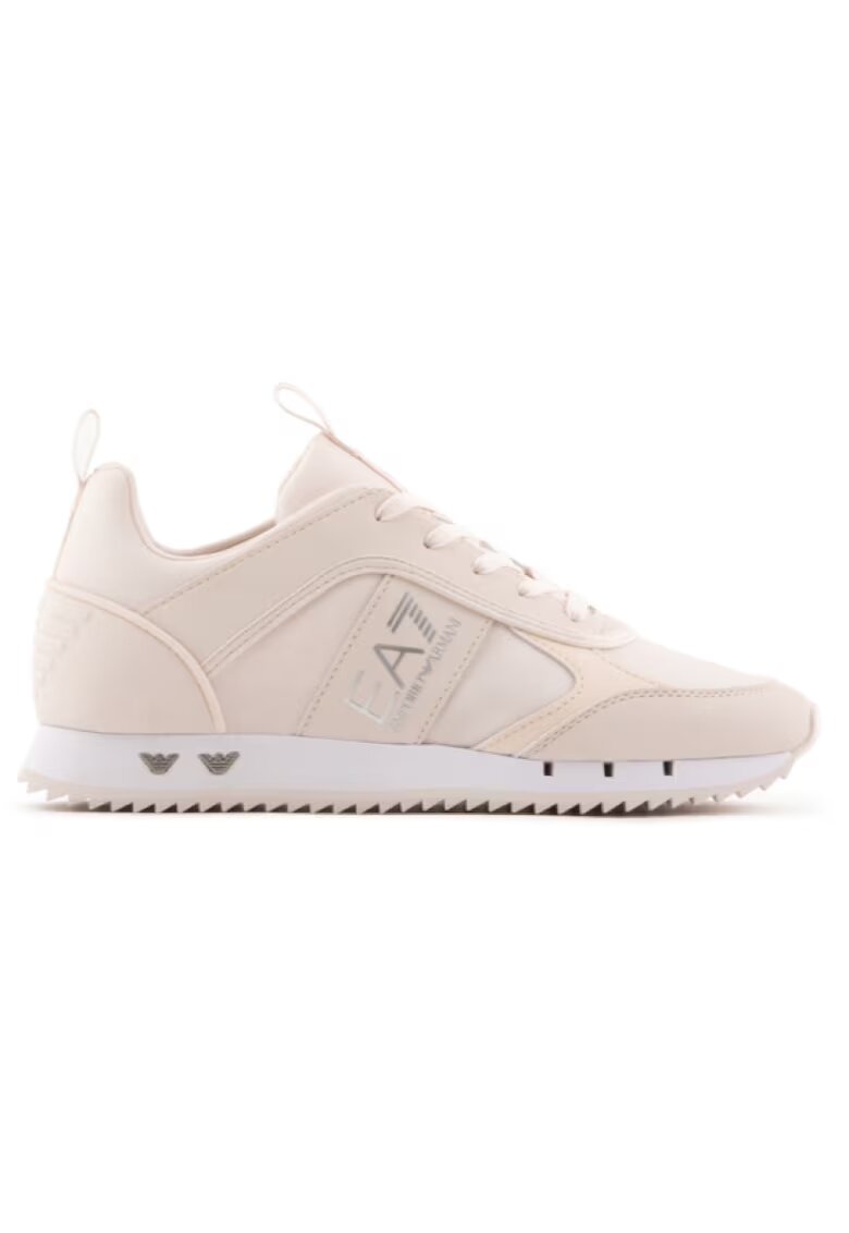 EA7 Pantofi sport pentru Femei - Black White Cordura - X8X027-XK219-S293 - Roz - Roz