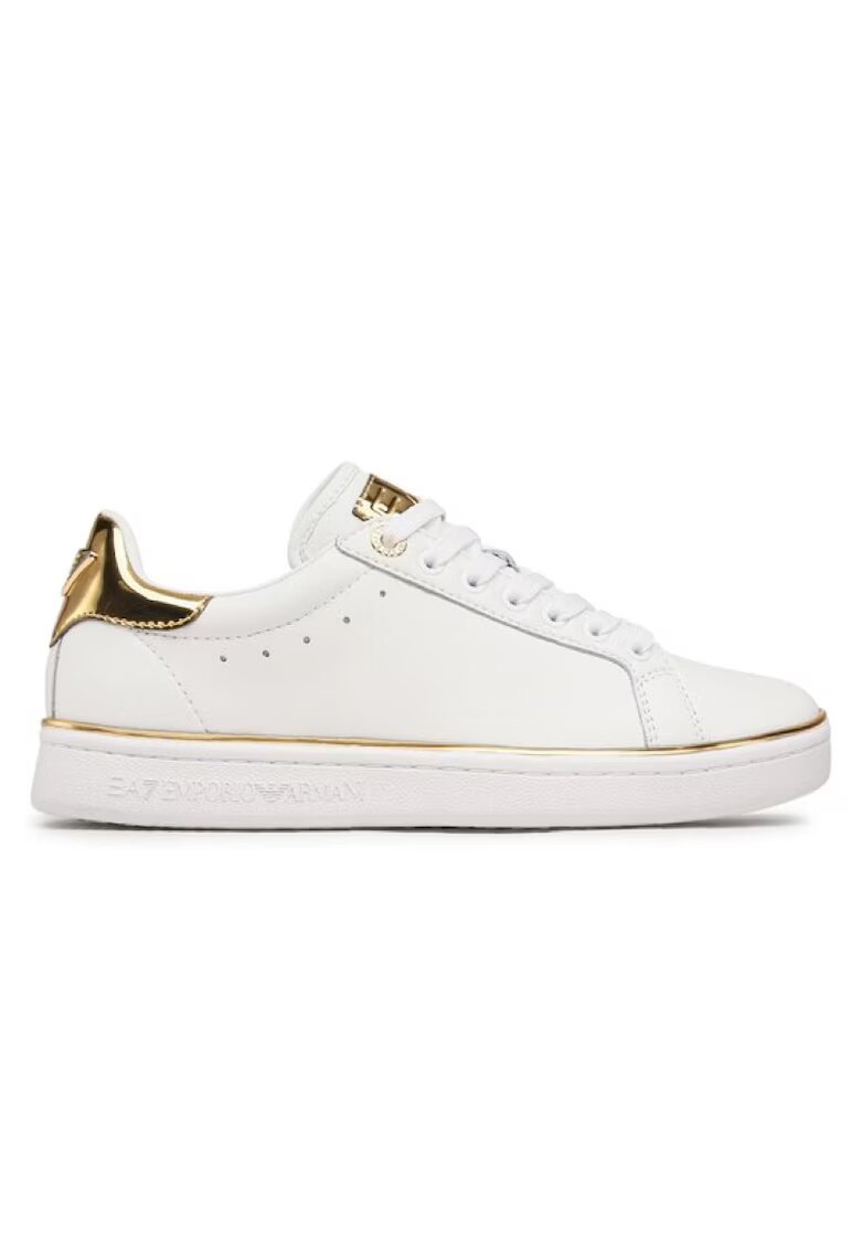 EA7 Pantofi sport pentru Femei - Classic Woman - X7X009-XK329-R579 - Alb - Alb