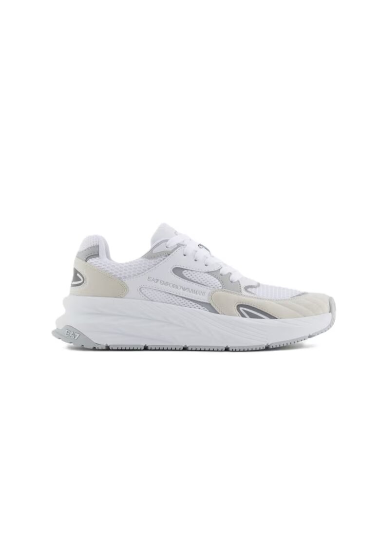 EA7 Pantofi sport pentru Femei - crusher sonic mix - X8X178-XK382-U459 - Alb - Alb