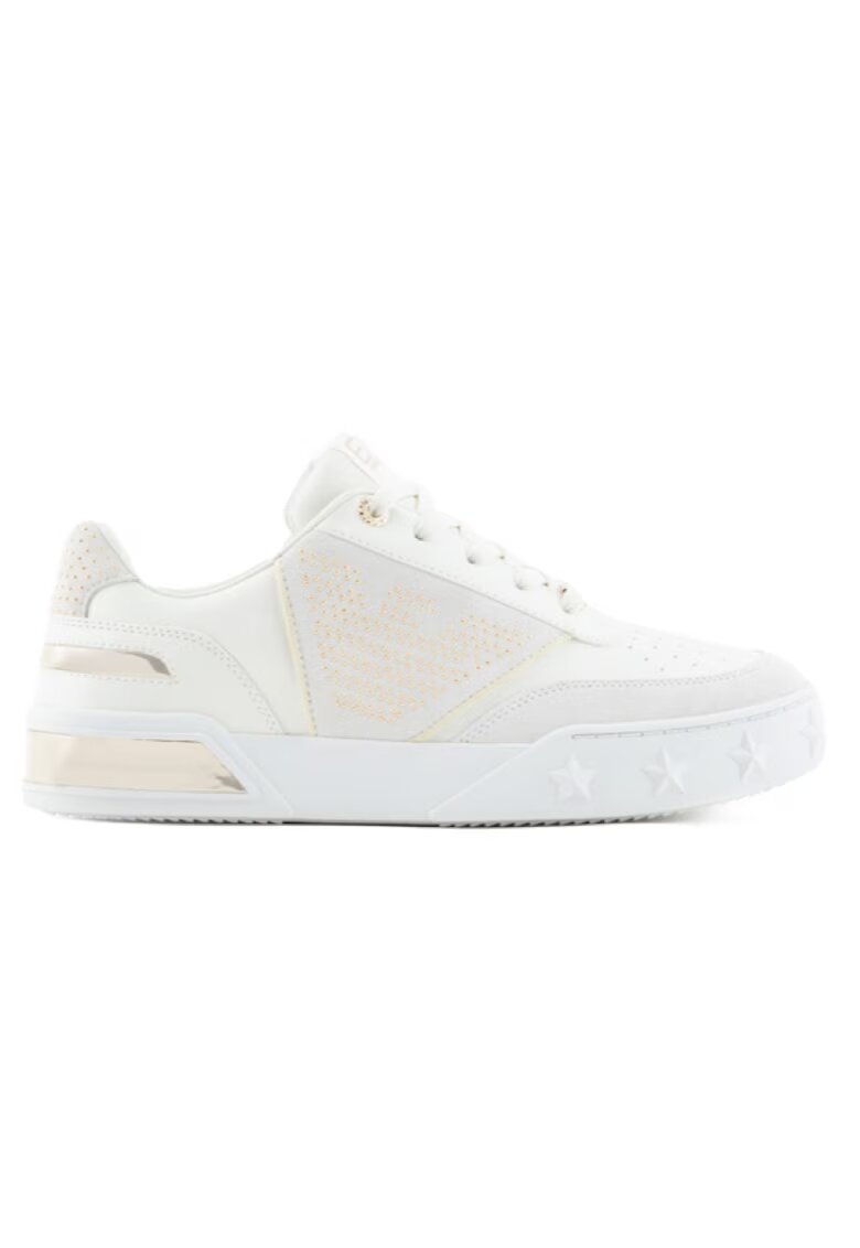 EA7 Pantofi sport pentru Femei - gold star woman - X7X006-XK296-S903 - Bej - Bej