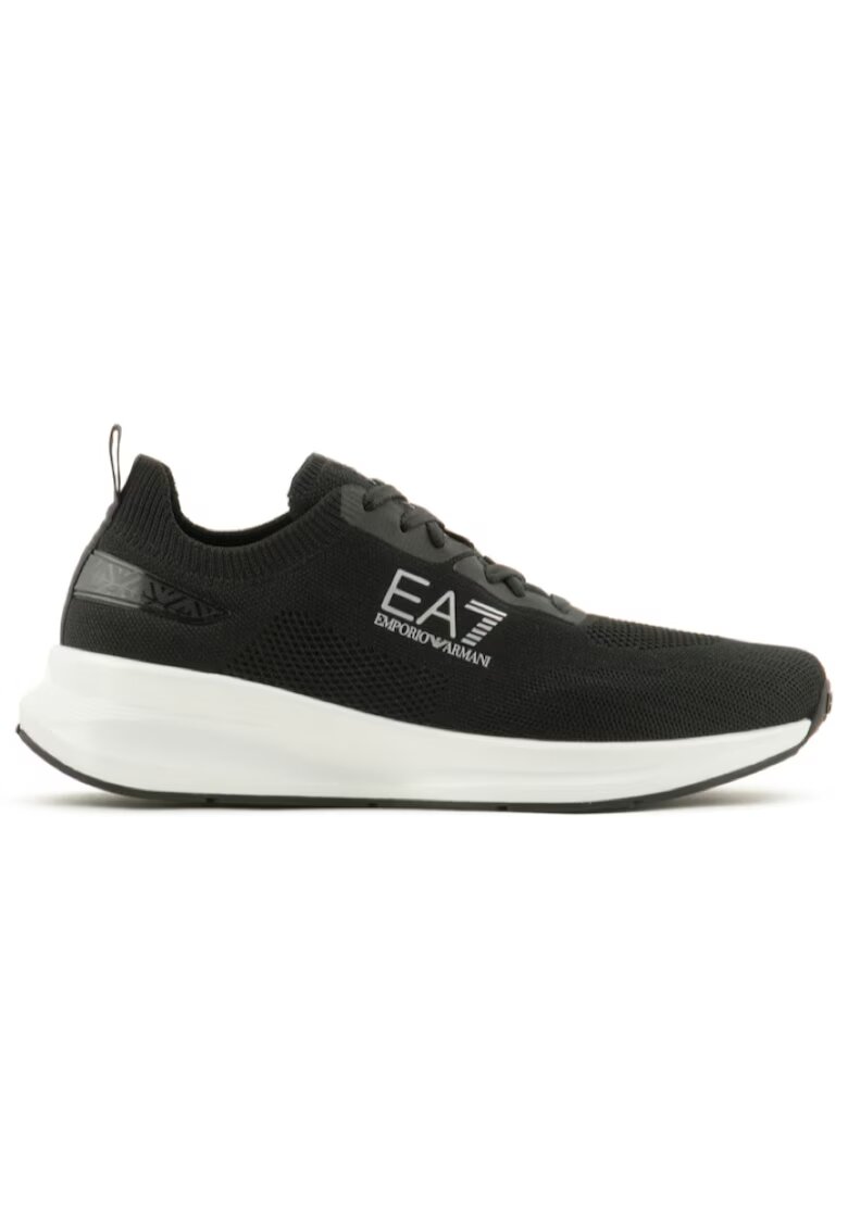 EA7 Pantofi sport pentru Femei - maverick knit - X8X149-XK349-N763 - Negru - Negru