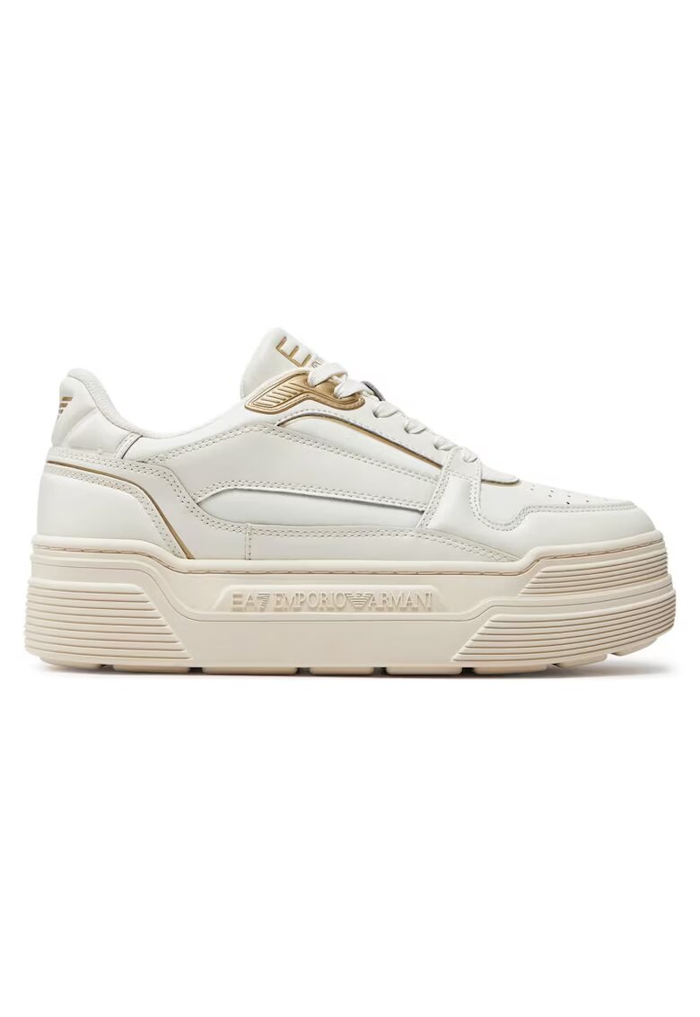 EA7 Pantofi sport pentru Femei - platform woman - X7X010-XK334-S288 - Alb - Alb
