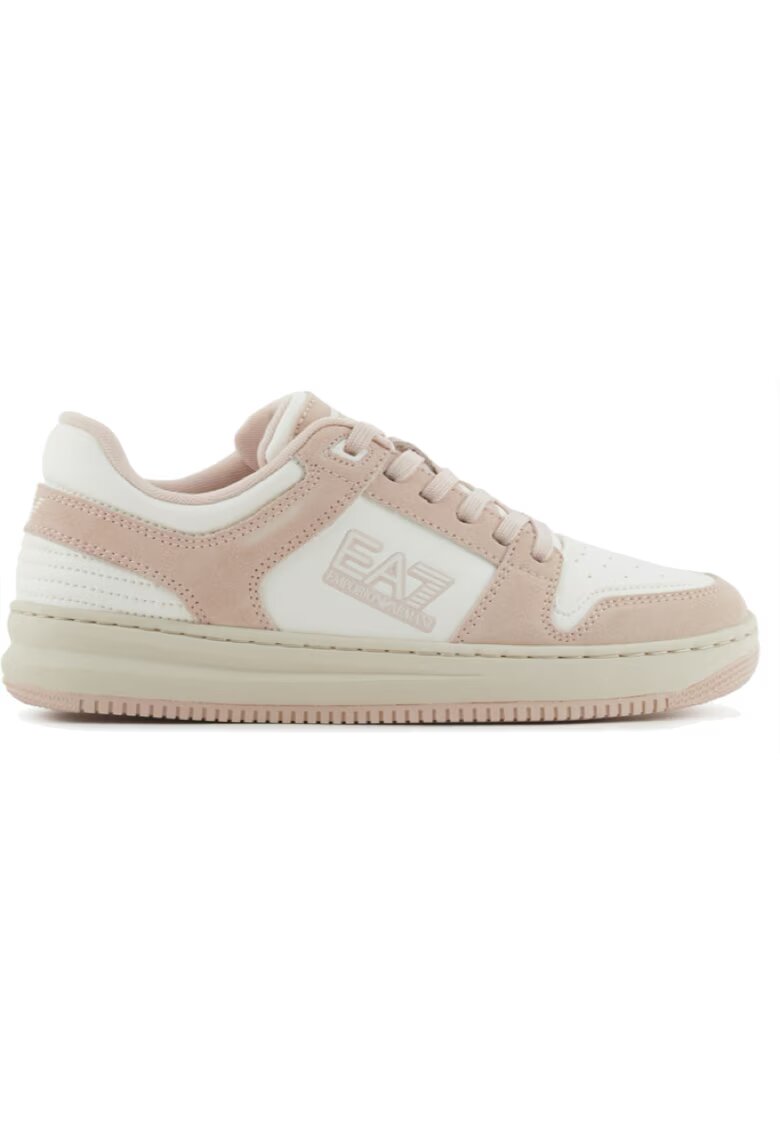 EA7 Pantofi sport pentru Femei - slasher suede - X8X195-XK409-S969 - Roz - Roz