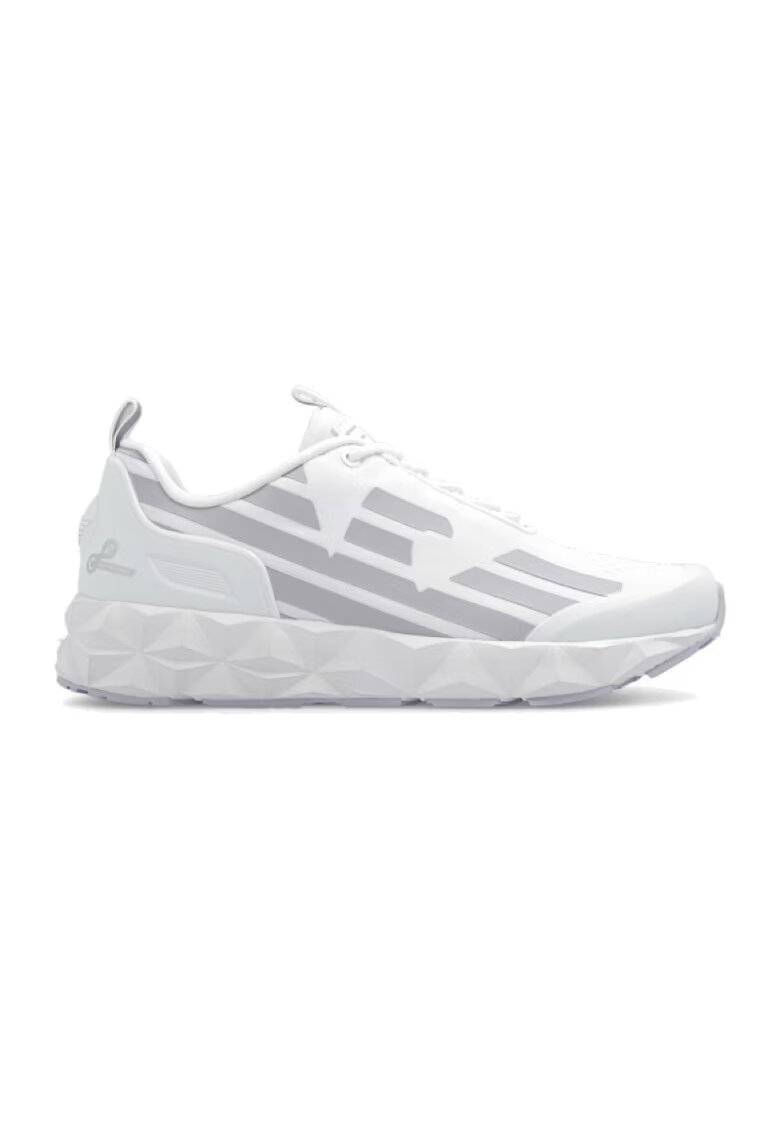 EA7 Pantofi sport pentru Femei - Ultimate C2 Kombat - X8X033-XCC52-S391 - Alb - Alb