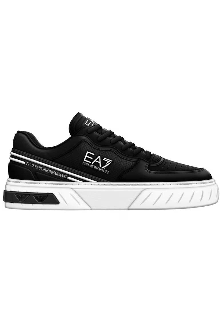 EA7 Pantofi sport pentru premium court - X8X173-XK374-N181 - Negru