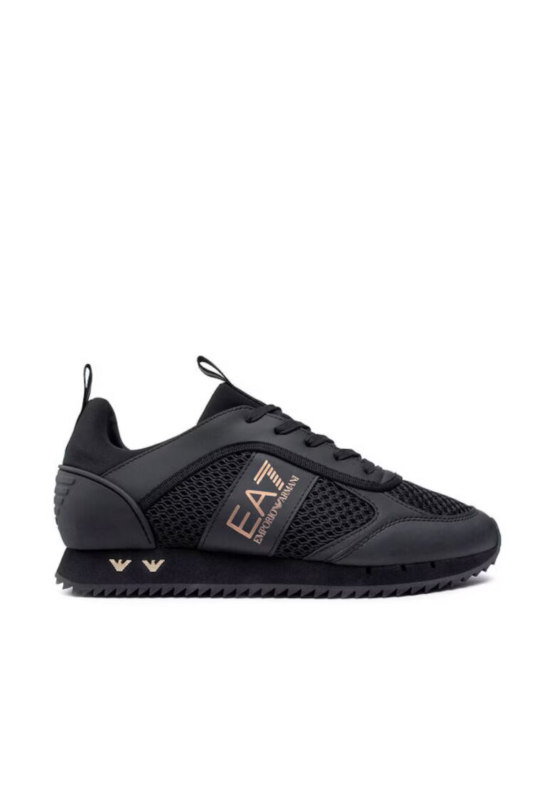 EA7 Pantofi sport Unisex Emporio Armani 206624154 - Textil - Negru - Negru