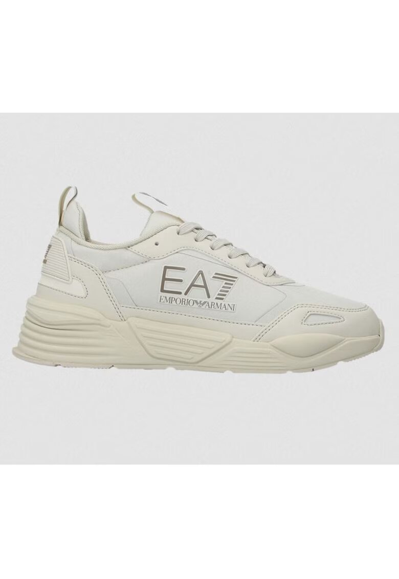 EA7 Pantofi sport wedge cu detaliu logo MX8X191_12