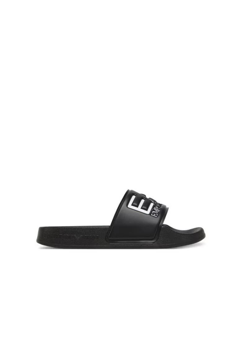 EA7 Papuci copii Emporio Armani - Negru