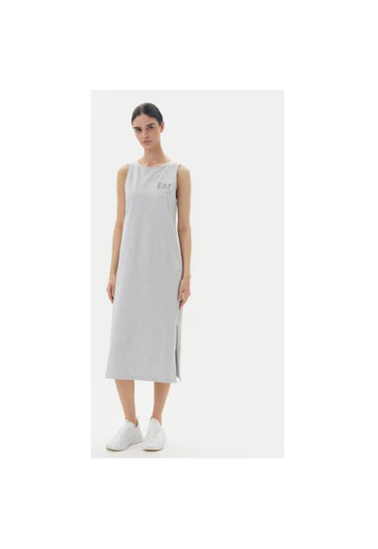 EA7 Rochie dama Emporio Armani - 7W000180 AF12484 - Bumbac - Gri