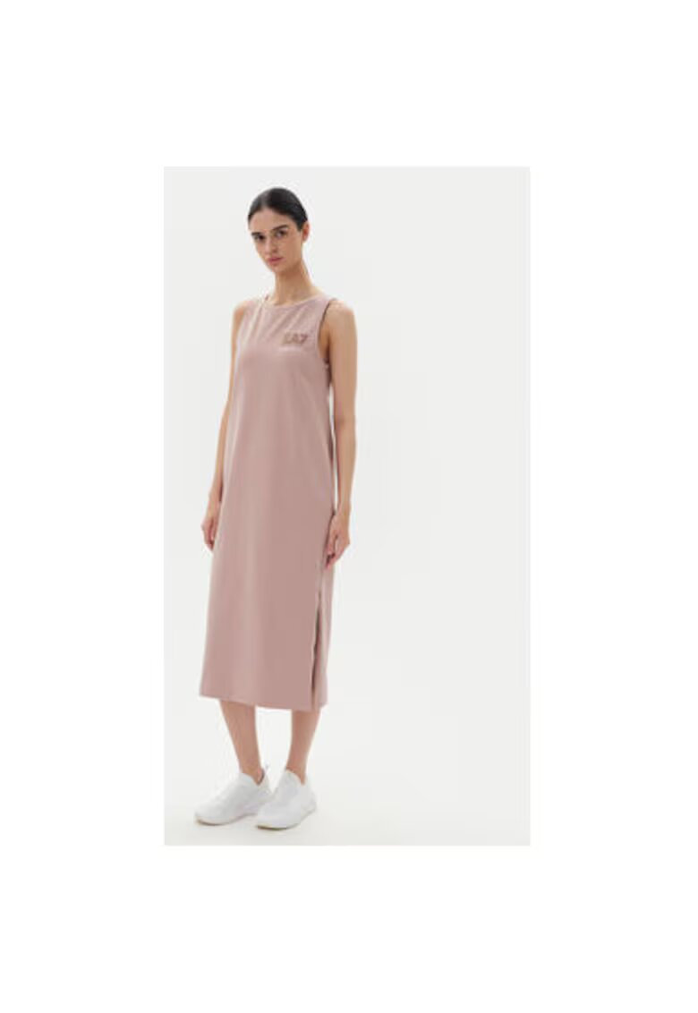 EA7 Rochie dama Emporio Armani - 7W000180 AF12484 - Bumbac - Roz