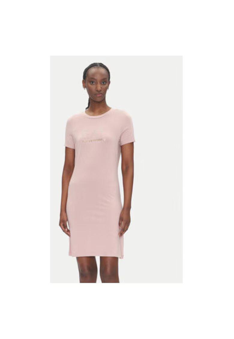 EA7 Rochie dama Emporio Armani - 7W000478 AF12500 - Bumbac/Modal - Roz - Roz